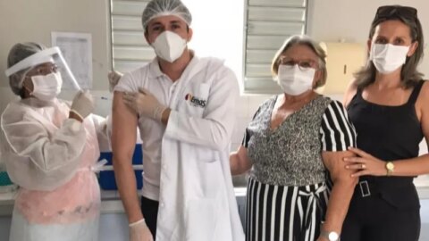 Emas inicia vacinação contra a Covid-19