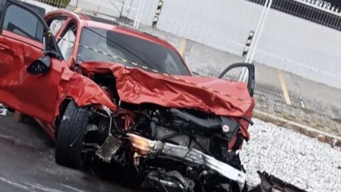 Motorista de BMW é preso após bater em carro e causar morte de condutor, na PB