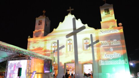 Família Barros mantém a tradição e encanta a nona noite de novena da Festa de São Sebastião, em Catingueira