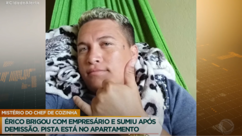 Cidade Alerta, da Rede Record, destaca desaparecimento de jovem catingueirense após discutir com o chefe; VEJA O VÍDEO