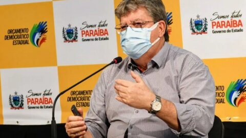 João Azevêdo defende “choque” com mais medidas de restrições na Paraíba para evitar colapso de hospitais