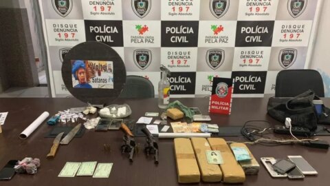 Polícia prende oito pessoas envolvidas em tráfico de drogas e homicídios em Patos