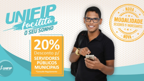 Servidor público municipal ganha descontos exclusivo nas mensalidades no UNIFIP