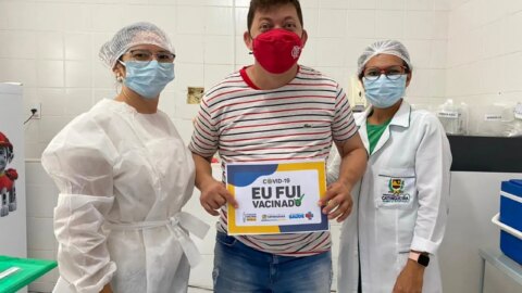 Secretaria de Saúde de Catingueira inicia vacinação de pessoas com comorbidades, doenças crônicas e Síndrome de Down