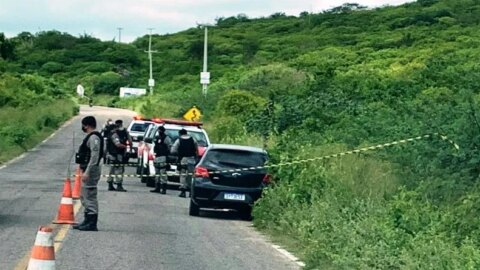 URGENTE: Dois corpos são encontrados dentro de veículo na Serra de Teixeira na manhã desta sexta-feira (07)