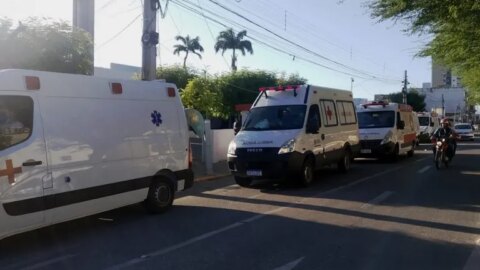 10 Pacientes são transferidos com urgência de Patos para CG após falta de oxigênio no Hospital Regional