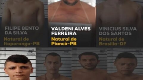 Cinco fugitivos da cadeia de Itaporanga já foram recapturadas; dois se entregaram