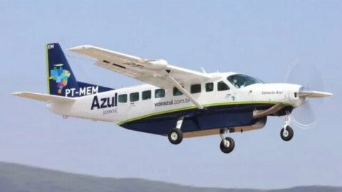 Conheça o avião que fará o voo entre Patos e Recife, com capacidade para 11 pessoas