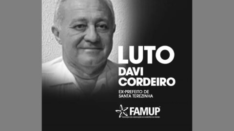 Famup lamenta morte de ex-prefeito de Santa Terezinha, Davi Cordeiro