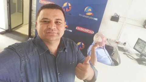 Radialista Fábio Diniz é intubado na UTI do Hospital Regional de Patos