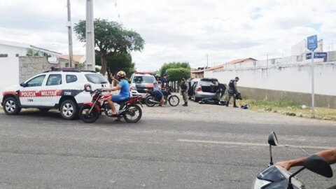 URGENTE: Três homens são mortos em troca de tiros com Polícia Militar na tarde deste sábado, em Patos