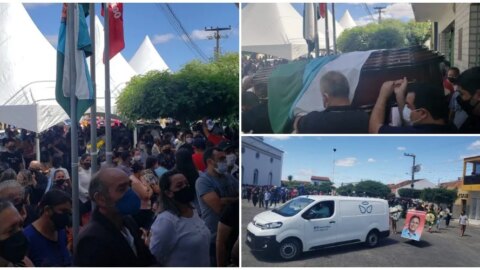 Familiares e amigos dão o último adeus a Dr. Genoilton em Olho D’Água