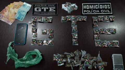 Jovem é preso acusado de tráfico de drogas em Patos