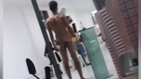 Homem é detido após andar nu e invadir uma igreja evangélica na Paraíba