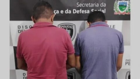 Polícia Civil prende em Patos dois envolvidos em tentativa de homicídio