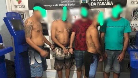 Polícia Civil deflagra operação, prende 6 pessoas e apreende arma e droga, no Vale do Piancó