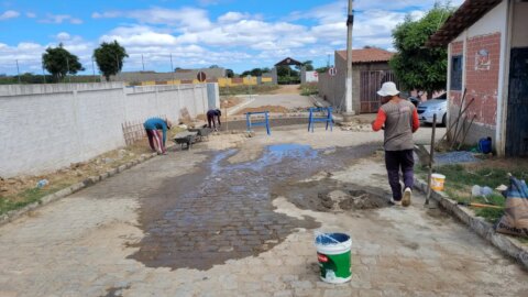 Secretaria de Infraestrutura de Catingueira realiza mutirão de serviços durante o mês de julho