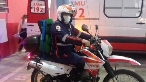 Ação rápida de profissional do SAMU evita morte de bebê por engasgo em Patos
