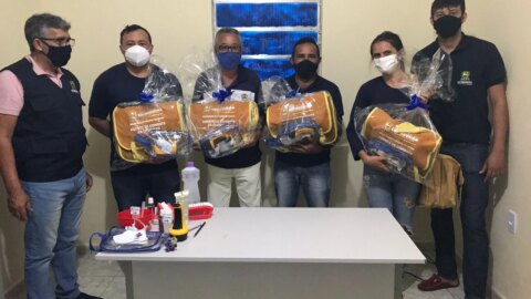 Prefeitura de Catingueira entrega kits de trabalho para os Agentes de Combates ás Endemias (ACE)