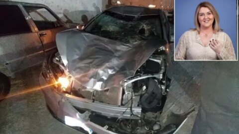 Animal na pista provoca acidente envolvendo veículo de psicóloga patoense e esposo, em Quixaba