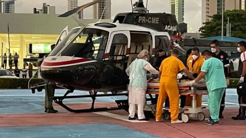 Criança de 5 anos é baleada no rosto enquanto brincava com arma do pai, na Paraíba