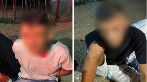 Jovens roubam moto em Catingueira, são perseguidos e presos pela polícia, em Santa Terezinha