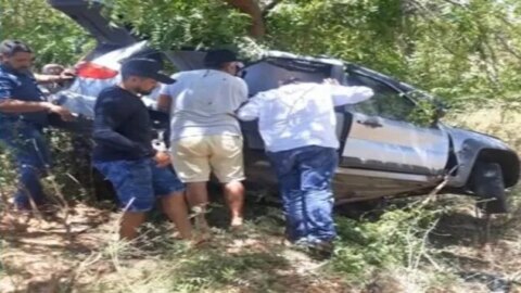 TRAGÉDIA: Mãe, sobrinho de prefeito e outros dois parentes do gestor morrem em acidente de carro, no Sertão
