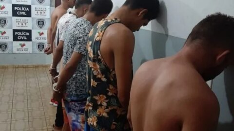 Dez integrantes do PCC e facções rivais que aterrorizavam moradores são presos suspeitos de homicídios, assaltos e outros crimes, na Paraíba