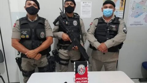 Polícia detém homem com arma de fogo, em Piancó