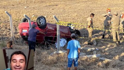 Grave acidente de carro deixa homem morto em rodovia do Sertão