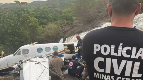 Cemig confirma que avião com Marília Mendonça atingiu cabo de torre de alta tensão antes de cair em MG
