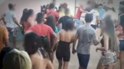 Festa acaba em briga e quebra-quebra, no Vale do Piancó