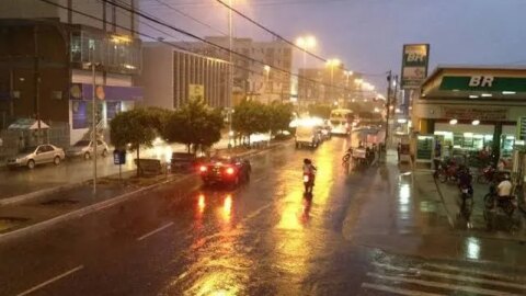 ​Inmet emite novo alerta de chuvas para Patos, Catingueira, Piancó e mais 153 municípios