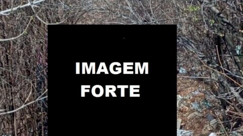 Corpo é encontrado carbonizado nesta terça-feira (07), em Coremas