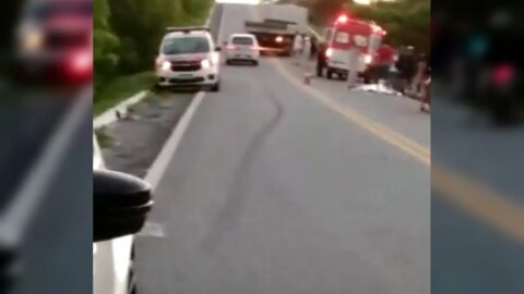 Grave acidente deixa uma pessoa morta na BR-361, próximo a Catingueira
