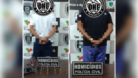 Polícia Civil prende dois suspeitos de envolvimento em crimes recentes em Patos