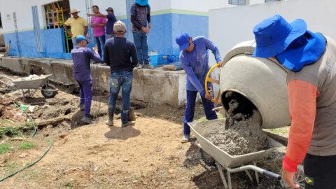Prefeitura de Catingueira inicia ampliação do prédio onde funciona a Creche Municipal
