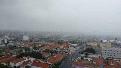 Veja os índices oficiais das chuvas de ontem em Patos e cidades da região