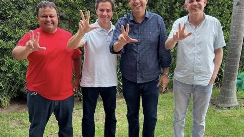 Veneziano lança chapa ao Governo com Ricardo Coutinho na vaga para o Senado