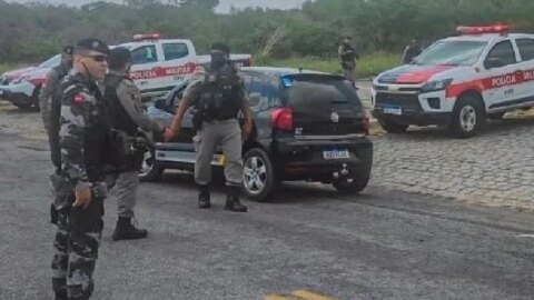 Policia militar realiza Operação “Cidade Segura” no Vale do Piancó