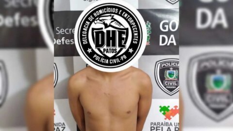 Polícia Civil cumpre mandado de prisão contra foragido da justiça, em Patos