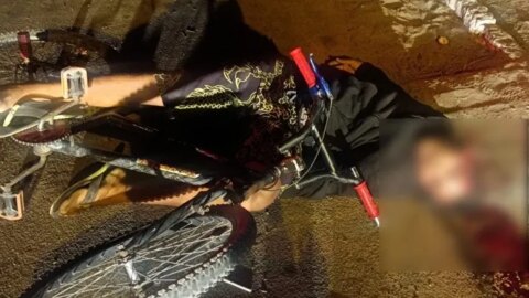 Ciclista é assassinado com vários tiros durante a madrugada, na Paraíba