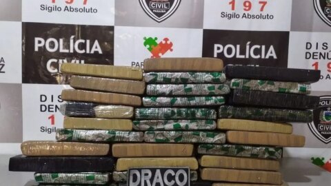 Polícia Civil apreende 35 kg de maconha e prende dois suspeitos no Sertão da Paraíba