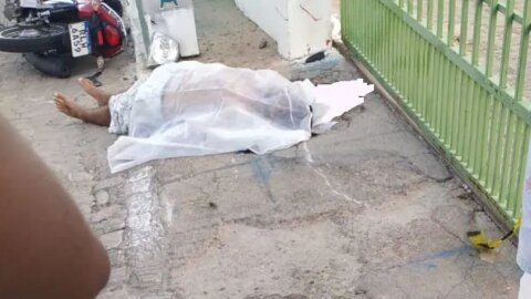 Homem morre após perder controle de motocicleta e colidir em parede de policlínica, em Santa Luzia