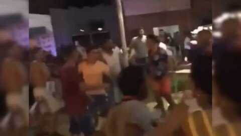 VÍDEO: Festa de carnaval acaba em confusão e briga generalizada no Vale do Piancó