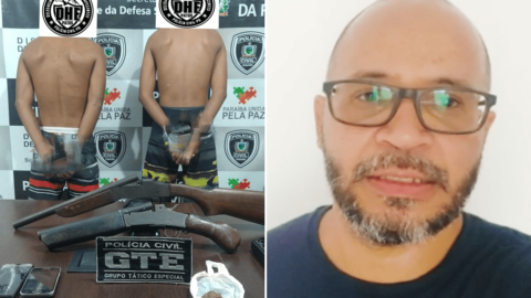 Polícia prende dois jovens em fragrante na manhã deste sábado (12) em Patos