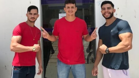 Jovens da cidade de Catingueira participam de Campeonato de Fisiculturismo, em Sousa