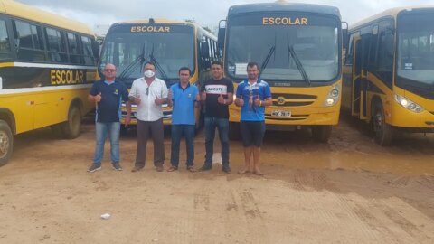 Ônibus escolares da Prefeitura de Catingueira são aprovados em vistoria do Detran-PB