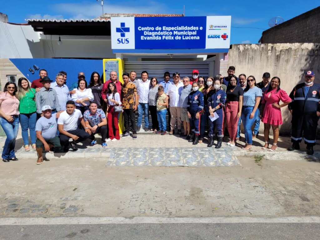 Prefeitura de Catingueira inaugura Centro de Especialidades e Diagnóstico por Imagem