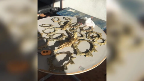Polícia prende homem acusado de furtar objetos de bronze e tráfico de drogas, em Patos